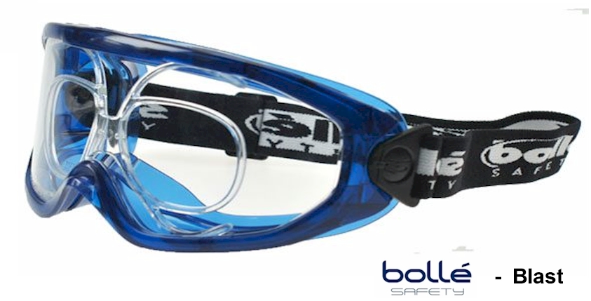 Bolle Blast EN166B Prescription safety goggles