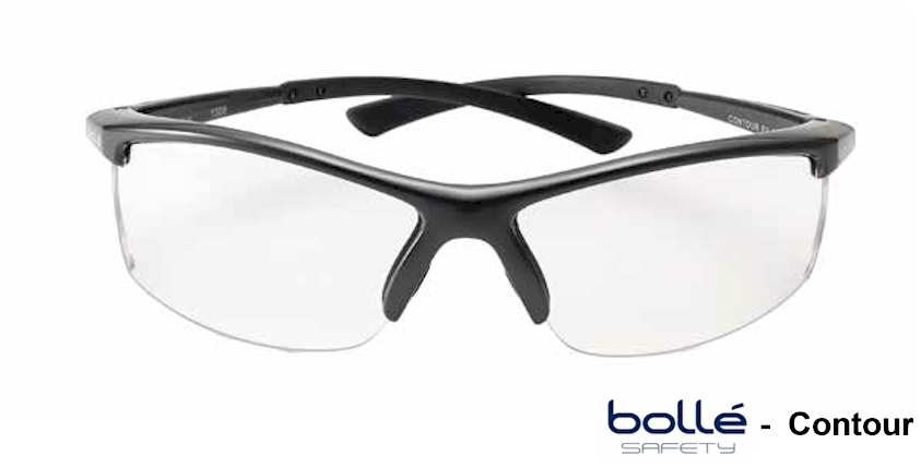 Bolle Contour Semi rimless Prescription safety glasses