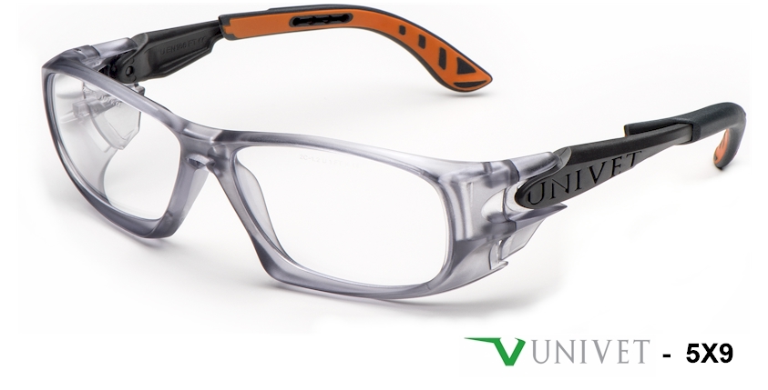 UNIVET 5X9 prescription safety glasses