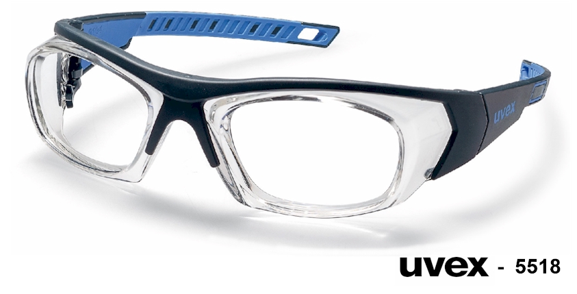 UVEX 5518 prescription safety glasses