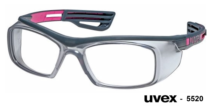 UVEX 5520 prescription safety glasses