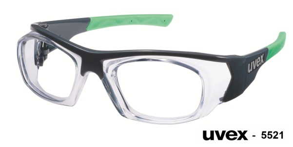 UVEX 5521 prescription safety glasses